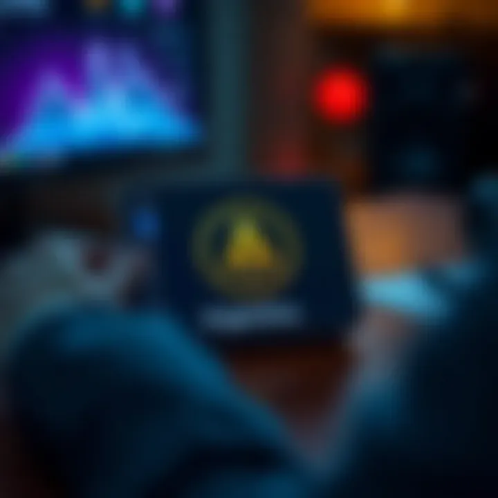 User interface of Argentin wallet