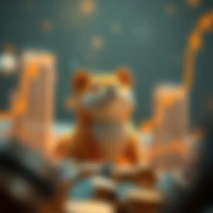 The Ascent of Babydoge in the Crypto Market An abstract representation of cryptocurrency growth