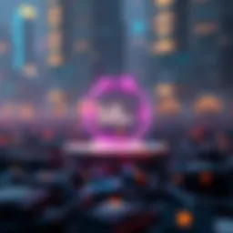 Conceptual illustration of the Bella Protocol in a blockchain environment