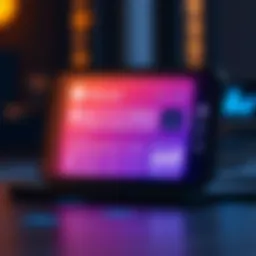 An overview of Blocto's wallet interface showcasing its user-friendly design