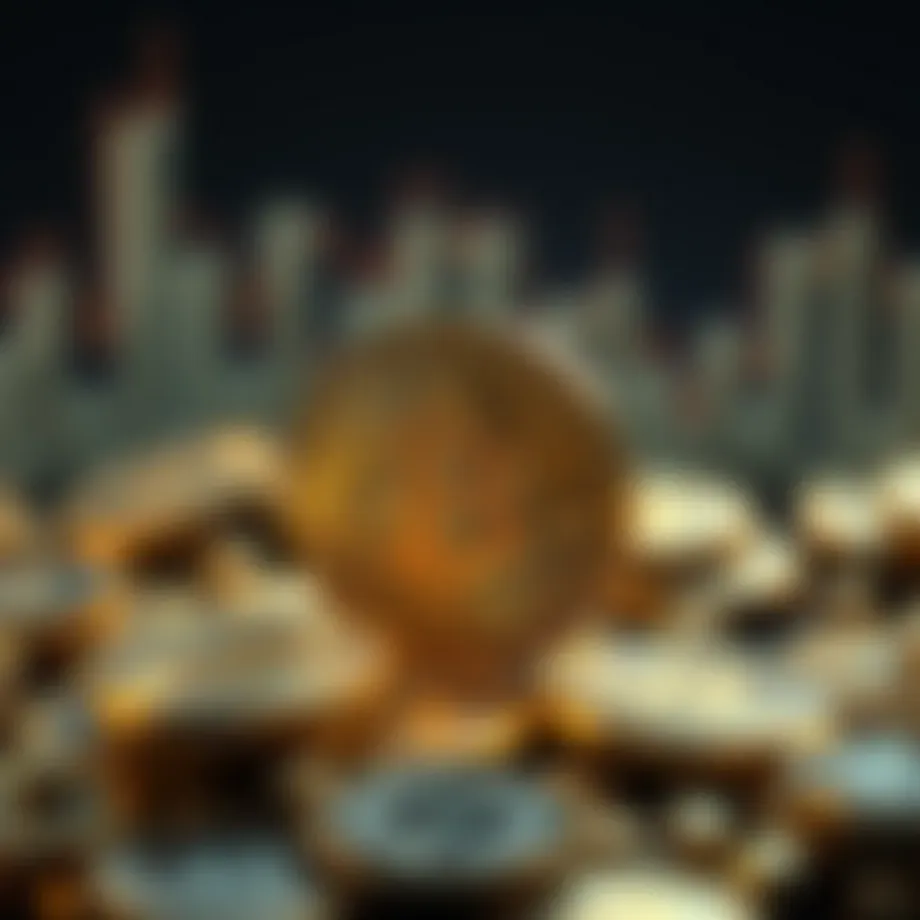 An illustrative representation of cryptocurrency listing complexity