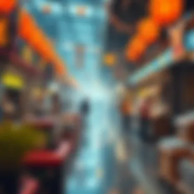 Economic Dynamics of the Metaverse and NFTs Illustration of economic interactions within the metaverse and NFT marketplace