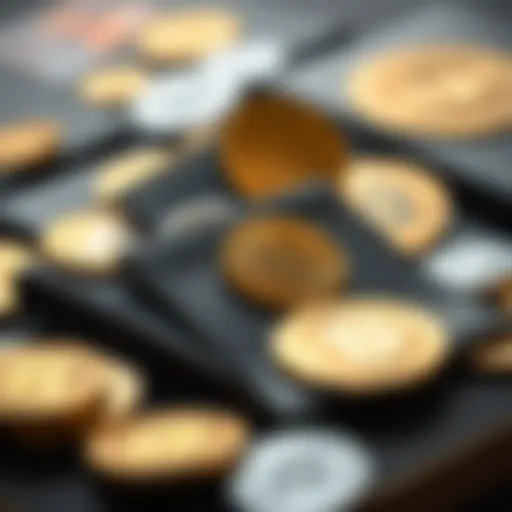 Illustration depicting various cryptocurrency wallet types
