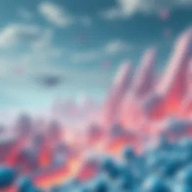 Exploring the Metaverse Landscape Conceptual representation of the metaverse environment